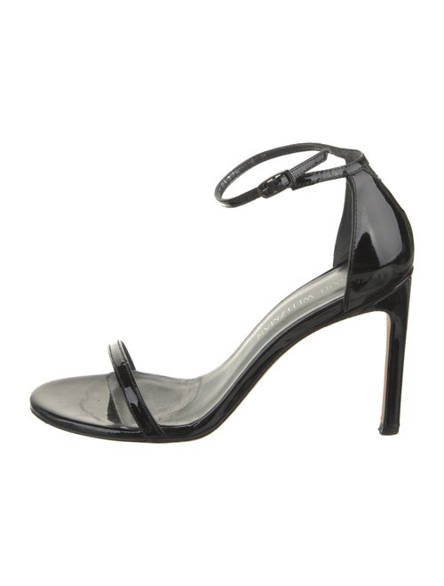 Stuart Weitzman Patent Leather Sandals