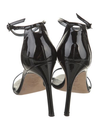 Stuart Weitzman Patent Leather Sandals