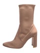 Stuart Weitzman Satin Sock Boots