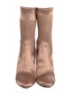 Stuart Weitzman Satin Sock Boots