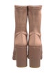 Stuart Weitzman Satin Sock Boots