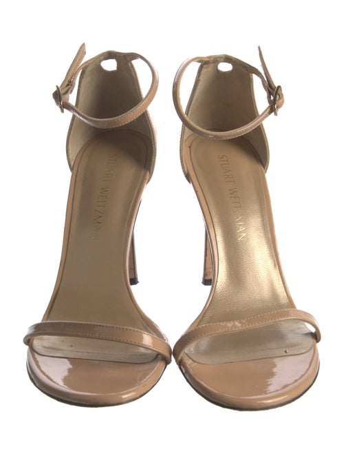 Stuart Weitzman Patent Leather Sandals