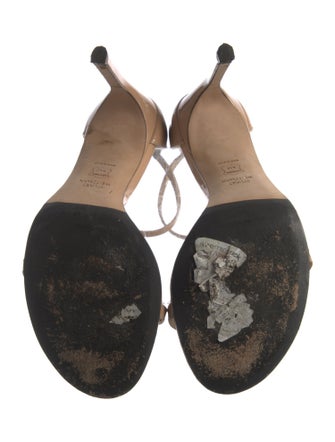 Stuart Weitzman Patent Leather Sandals