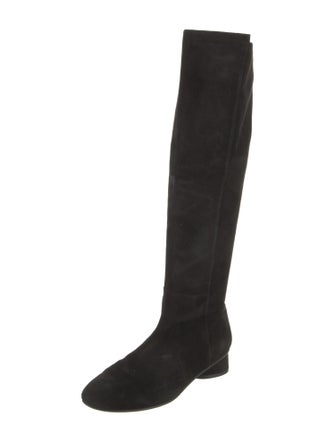 Stuart Weitzman Suede Riding Boots