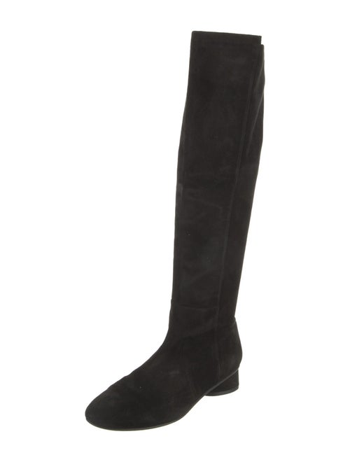 Stuart Weitzman Suede Riding Boots