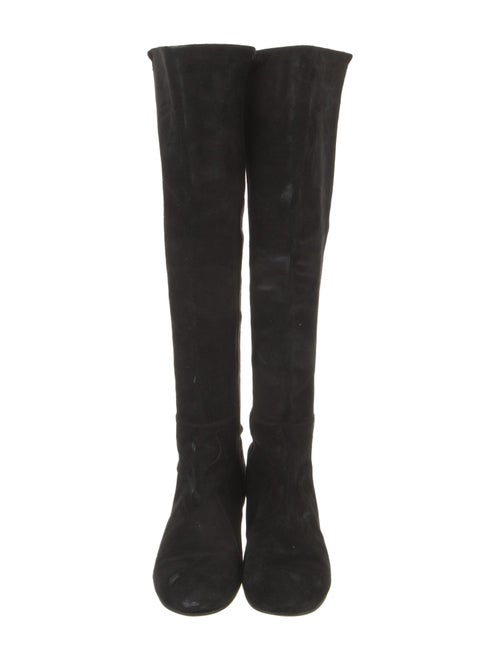 Stuart Weitzman Suede Riding Boots