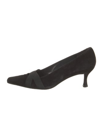 Stuart Weitzman Suede Flats