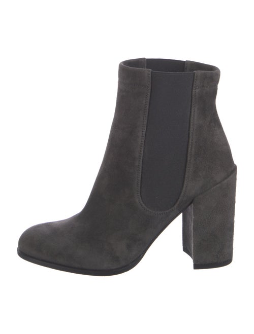 Stuart Weitzman Suede Chelsea Boots