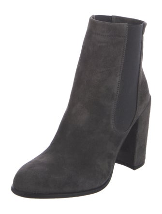 Stuart Weitzman Suede Chelsea Boots