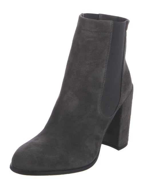 Stuart Weitzman Suede Chelsea Boots