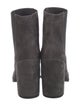 Stuart Weitzman Suede Chelsea Boots