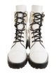 Stuart Weitzman Leather Combat Boots