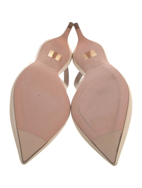 Stuart Weitzman Leather Slingback Pumps