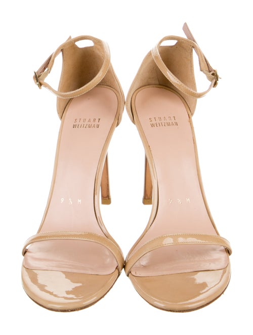 Stuart Weitzman Patent Leather Sandals