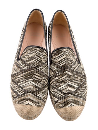 Stuart Weitzman Printed Espadrilles