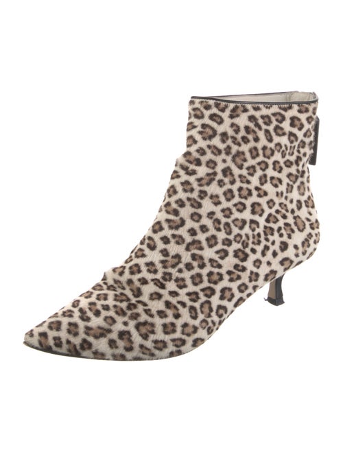 Stuart Weitzman Ponyhair Animal Print Boots