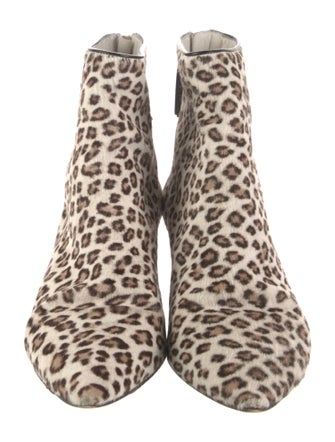 Stuart Weitzman Ponyhair Animal Print Boots