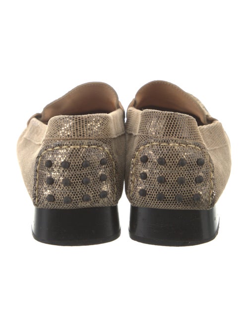 Stuart Weitzman Animal Print Loafers