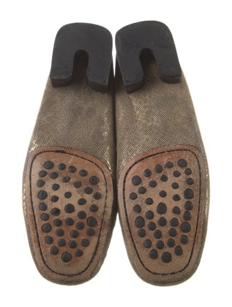 Stuart Weitzman Animal Print Loafers