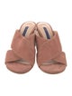 Stuart Weitzman Suede Slides