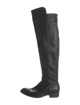 Stuart Weitzman Leather Riding Boots