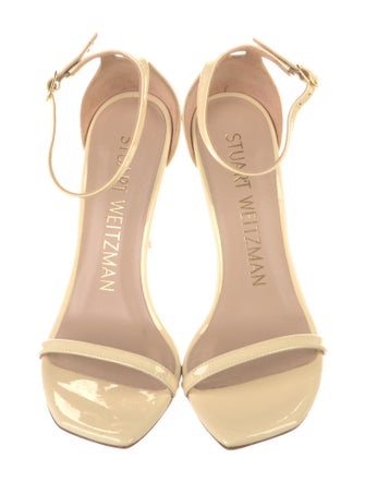 Stuart Weitzman Patent Leather Sandals