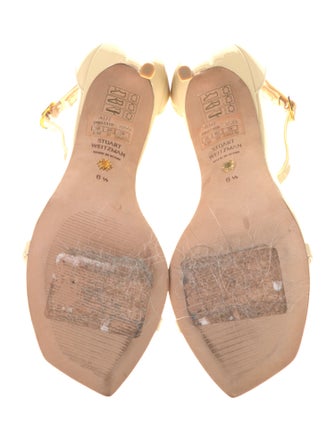 Stuart Weitzman Patent Leather Sandals