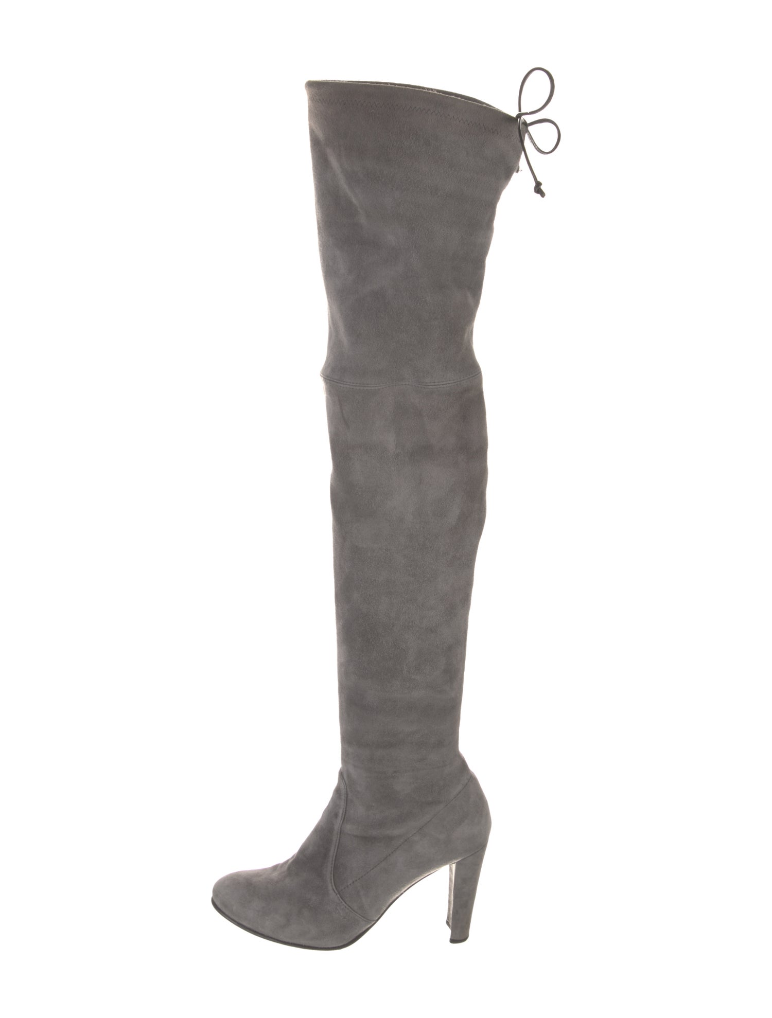 Stuart Weitzman Suede Lace-Up Boots