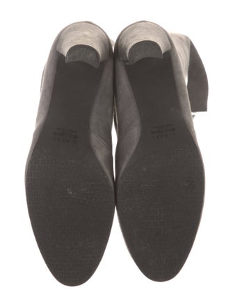 Stuart Weitzman Suede Lace-Up Boots