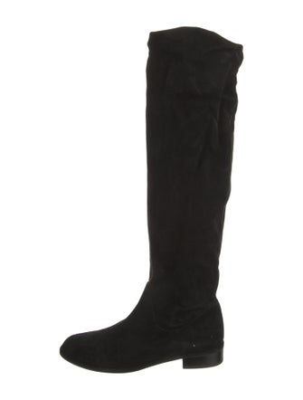 Stuart Weitzman Suede Riding Boots
