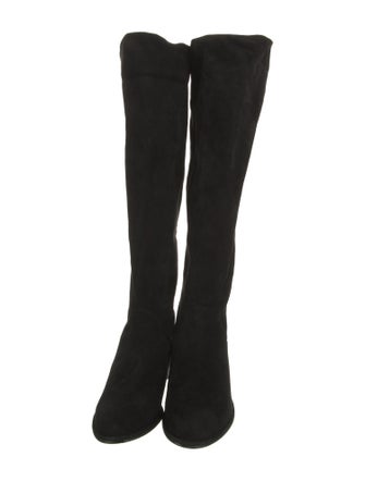 Stuart Weitzman Suede Riding Boots