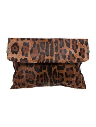 Stuart Weitzman Ponyhair Clutch