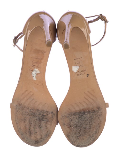 Stuart Weitzman Patent Leather Sandals