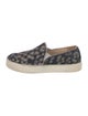 Stuart Weitzman Canvas Printed Sneakers