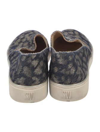 Stuart Weitzman Canvas Printed Sneakers