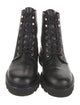 Stuart Weitzman Leather Combat Boots