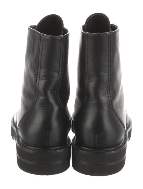 Stuart Weitzman Leather Combat Boots