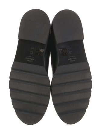 Stuart Weitzman Leather Combat Boots