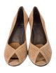 Stuart Weitzman Suede Lasercut Accents Pumps
