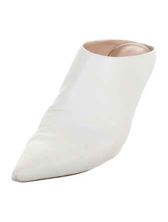 Stuart Weitzman Leather Mules