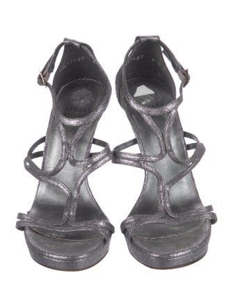 Stuart Weitzman Glitter Sandals