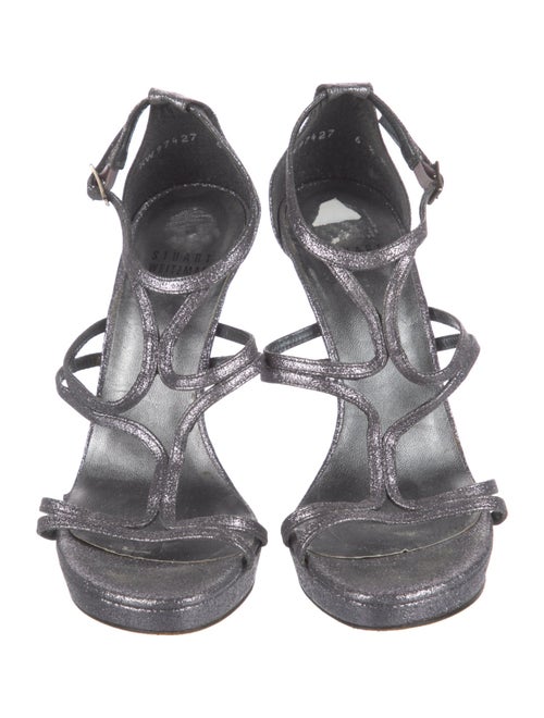 Stuart Weitzman Glitter Sandals