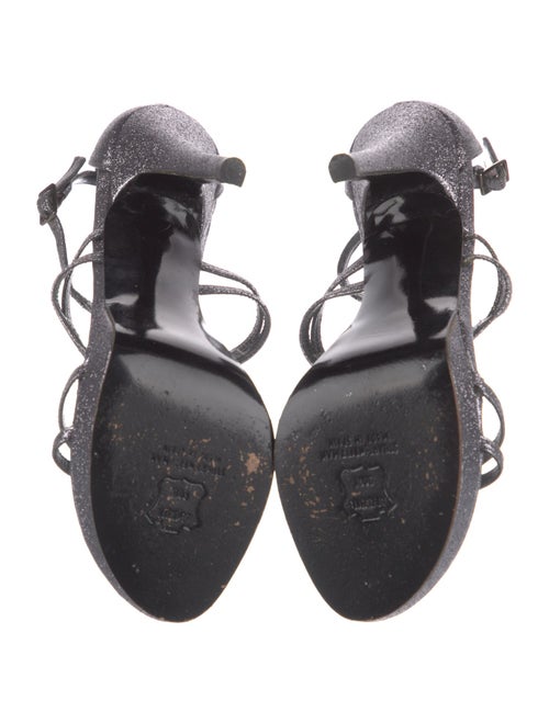 Stuart Weitzman Glitter Sandals