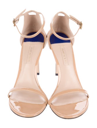 Stuart Weitzman Patent Leather Sandals