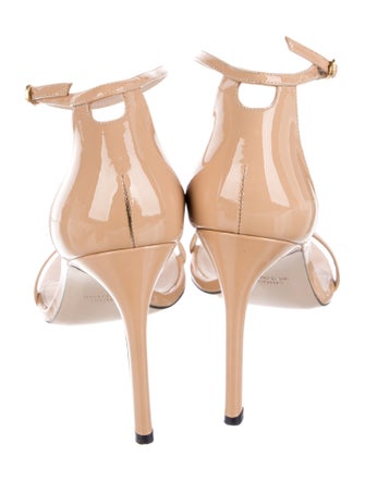 Stuart Weitzman Patent Leather Sandals