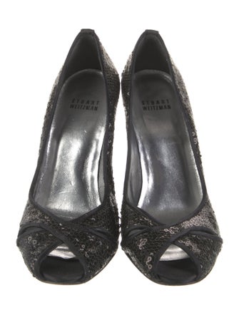 Stuart Weitzman Sequins Sequin Embellishments Pumps