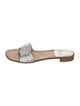 Stuart Weitzman Leather Slides