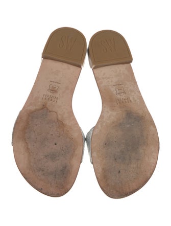 Stuart Weitzman Leather Slides