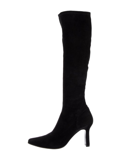 Stuart Weitzman Suede Sock Boots