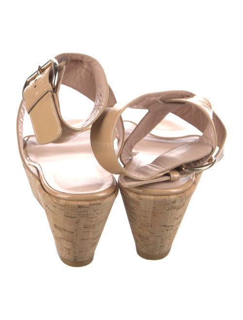 Stuart Weitzman Patent Leather Espadrilles